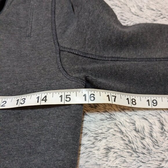 Lululemon En Route Gray Black Jacket Back Zipper Size 2 - Picture 6 of 9